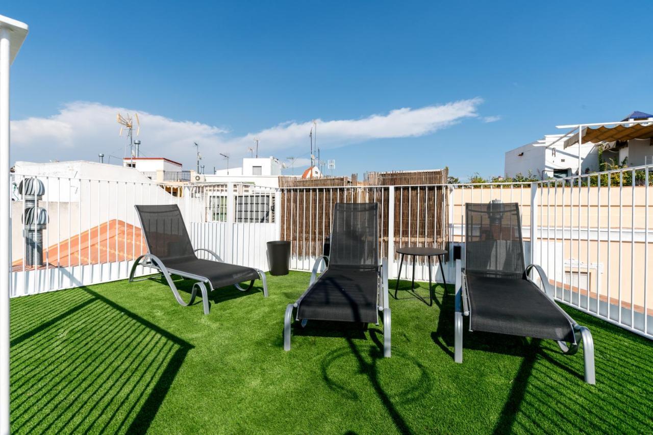 Apartamentos Leoncillos Sevilla Bagian luar foto