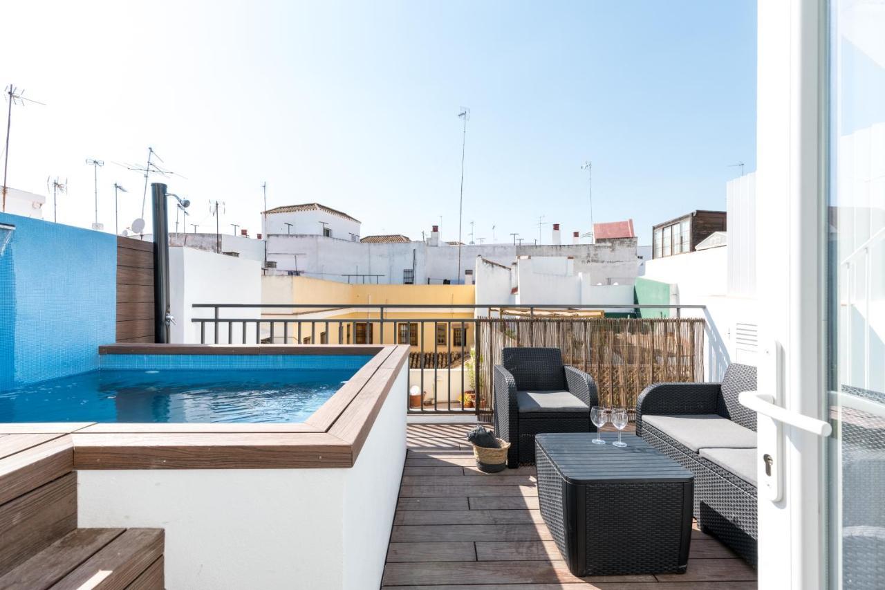 Apartamentos Leoncillos Sevilla Bagian luar foto